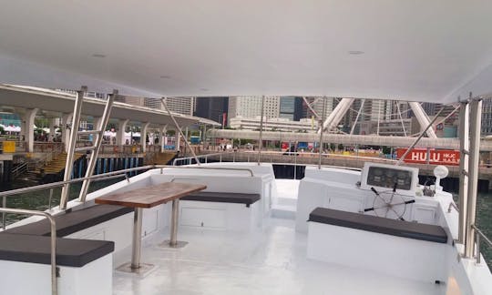 65ft Motor Cruiser for Charter in Hong Kong Island