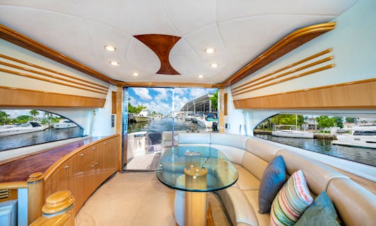 55’ Azimut Yacht Rental in Miami, Florida