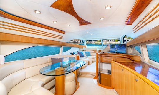 55’ Azimut Yacht Rental in Miami, Florida