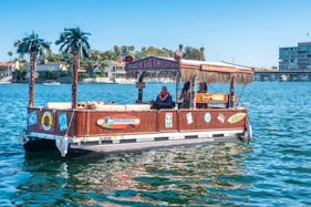 Relaxing Tiki Boat Cruise In Newport Beach