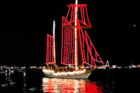 Christmas Boat Parade Pirate Ship Cruise in Newport Beach, California