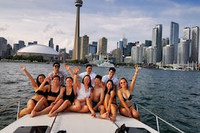 Ready to Party on 34ft MTX Stylish Motor Yachts in Toronto (8 or 10 people)