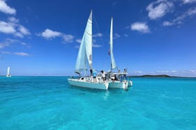 A Tropical Experience on a Massive Sailing Trimaran