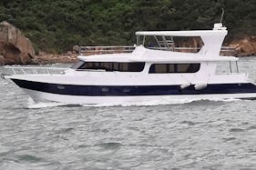 65ft Motor Cruiser for Charter in Hong Kong Island