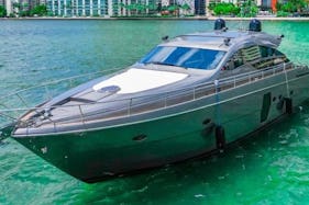 Enjoy Miami In Luxury Pershing 64FT Mega Yacht!!! One hour free mon-thurs 🎸