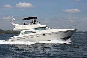 52’ Maxum Sport Yacht - NYC & NJ - HEATED FLY BRIDGE!