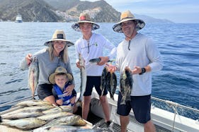 Sportfishing in Los Angeles 1/2-Full day trips local and island freelance