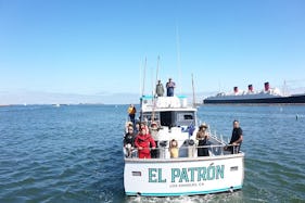 Huge walkaround power boat with captain for charter!