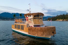 The Island Oasis Tiki boat 28 Passenger