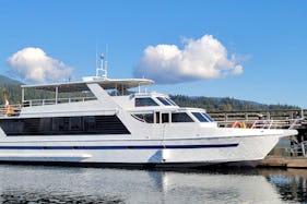 85' Luxury Party/ Event Boat for rent in Vancouver (maximum 70 passengers)