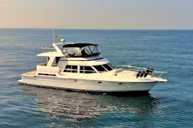 Ultimate Charter on Spacious 57’ Dyna Luxury Yacht in Marina del Rey, California