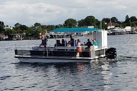 Tour the waters of Honeymoon Island with A&M Tritoon! Captain Included!