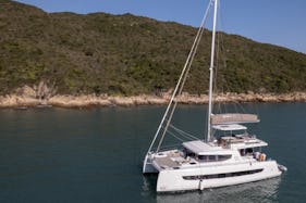 Bali 4.8 Sailing Catamaran with Flybridge for Charter in Hong Kong