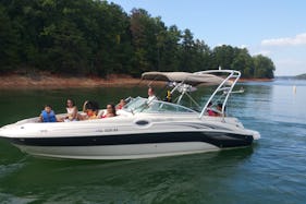 Lake Memories on an Amazing Sea Ray 240 Sundeck Boat at Lake Lanier