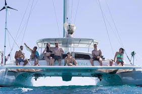 Sailing Charter On 48' Custom Made Sailing Catamaran In Honolulu, Hawaii