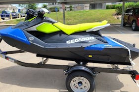 Seadoo Sparks with Bluetooth Stereo & IBR for Rent in Austin, Texas