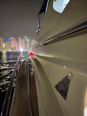 Azimuth 62ft Luxury Yacht with 2 Jetski in Marina Dubai