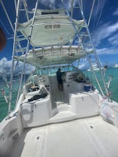 35' Cabo Express Power Yacht in Fajardo (perfect for large groups & families!)