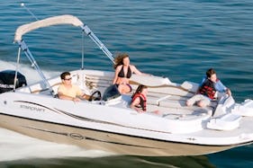 Rent 21ft Deck Boat in Ruskin, Florida / can deliver tampa st pete