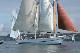 Captained Charter On 63ft Sailing Schooner from Seattle Washington